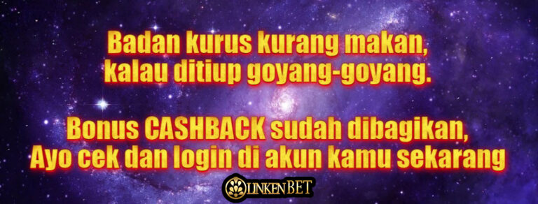 Bonus cashback sudah dibagikan